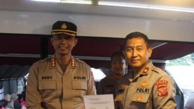 Polda Kaltim Salurkan Bantuan untuk Korban Gempa Cianjur Jawa Barat