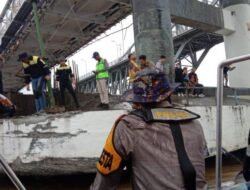 Tongkang Tabrak Pilar Jembatan Mahakam Samarinda, Polisi Periksa 4 Saksi Terkait Insiden