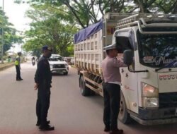 Dispenda Bersama Satlantas Polres Kubar Gelar Razia Kendaraan, Sasar Penunggak Bayar Pajak