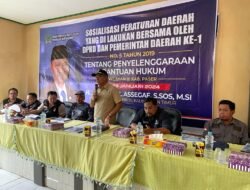 Andi Faisal sambangi desa Rantau Layung guna edukasikan perda bantuan Hukum