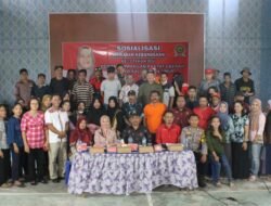 Peduli keutuhan NKRI, Herliana menggelar Soswasbang ke-3 di desa Telemow, PPU