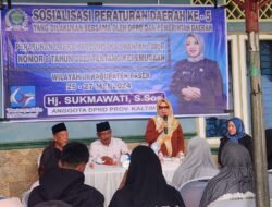 Peduli masa depan pemuda Paser, Sukmawati gelar Sosperda kepemudaan di desa sungai tuak