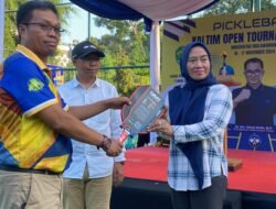 Sri Wartini Buka Kaltim Open Tournament Pickleball 2024, Soroti Antusiasme