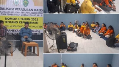 Apansyah Dorong Pemuda Lebih Aktif dalam Pembangunan Daerah Lewat Sosper di Sangatta Utara