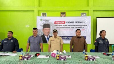 Penguatan Demokrasi Daerah di Sebakung, Andi Faisal Assegaf Tekankan Peran Aktif Masyarakat Desa