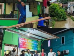 Warga RT 30 Teluk Lerong Ulu Kompak Jaga Semangat Gotong Royong